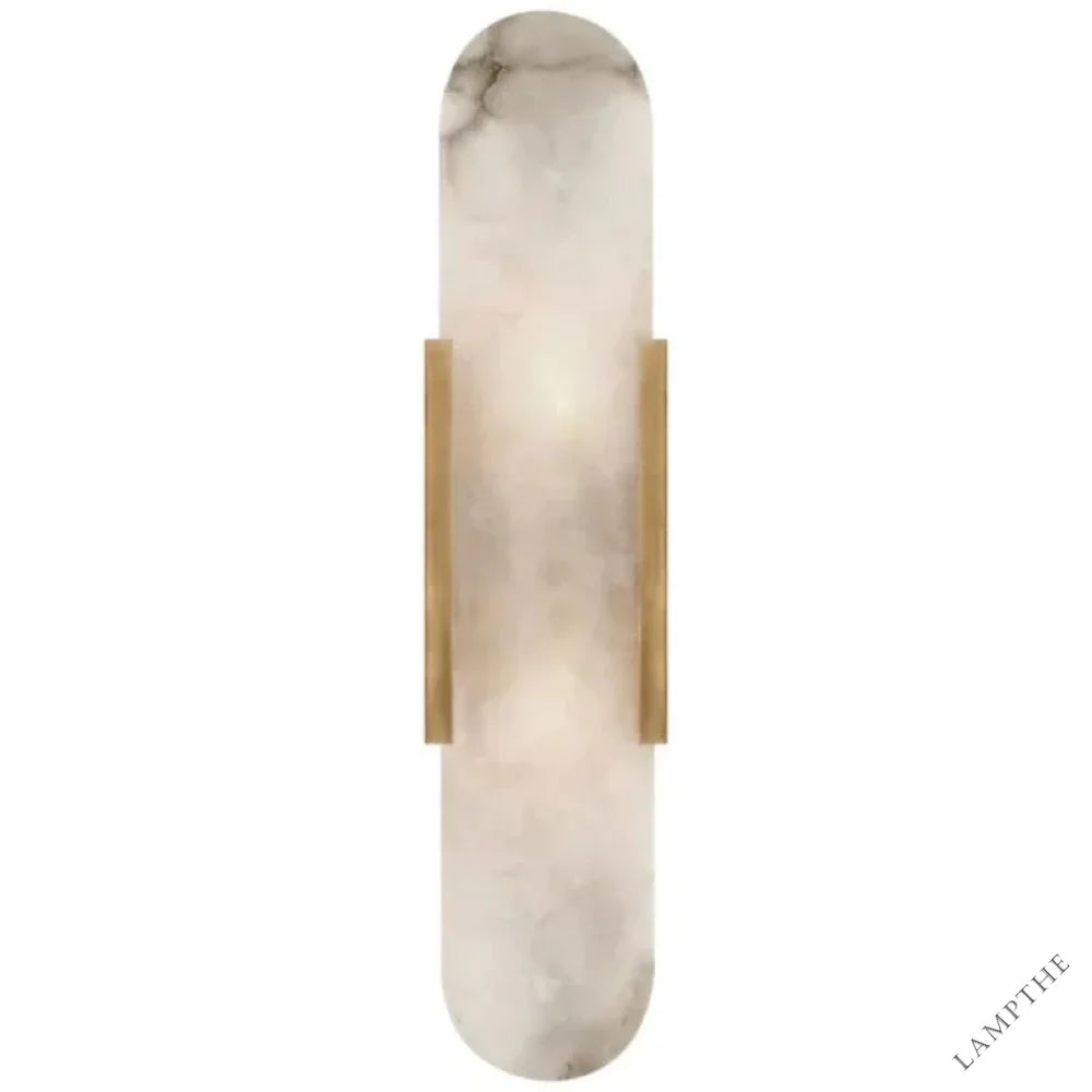 Rowan Modern Alabaster Wall Sconce 20"H, 28"H