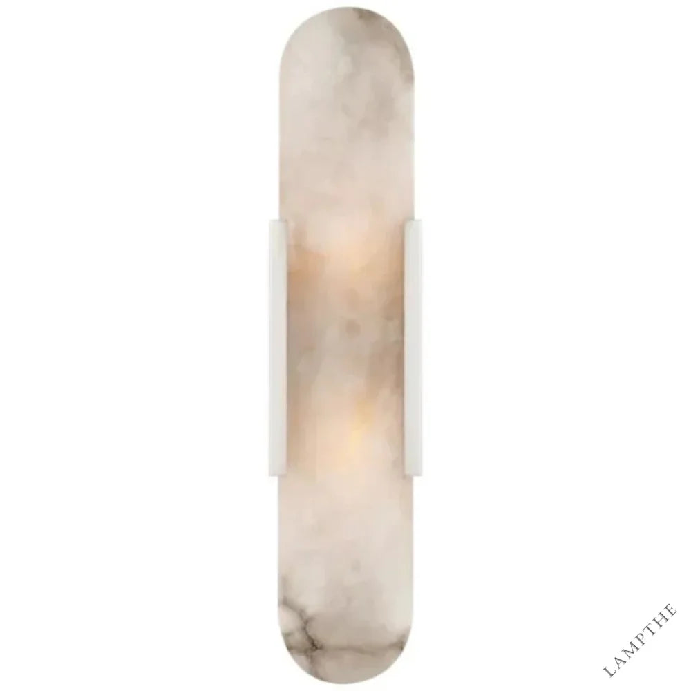 Rowan Modern Alabaster Wall Sconce 20"H, 28"H