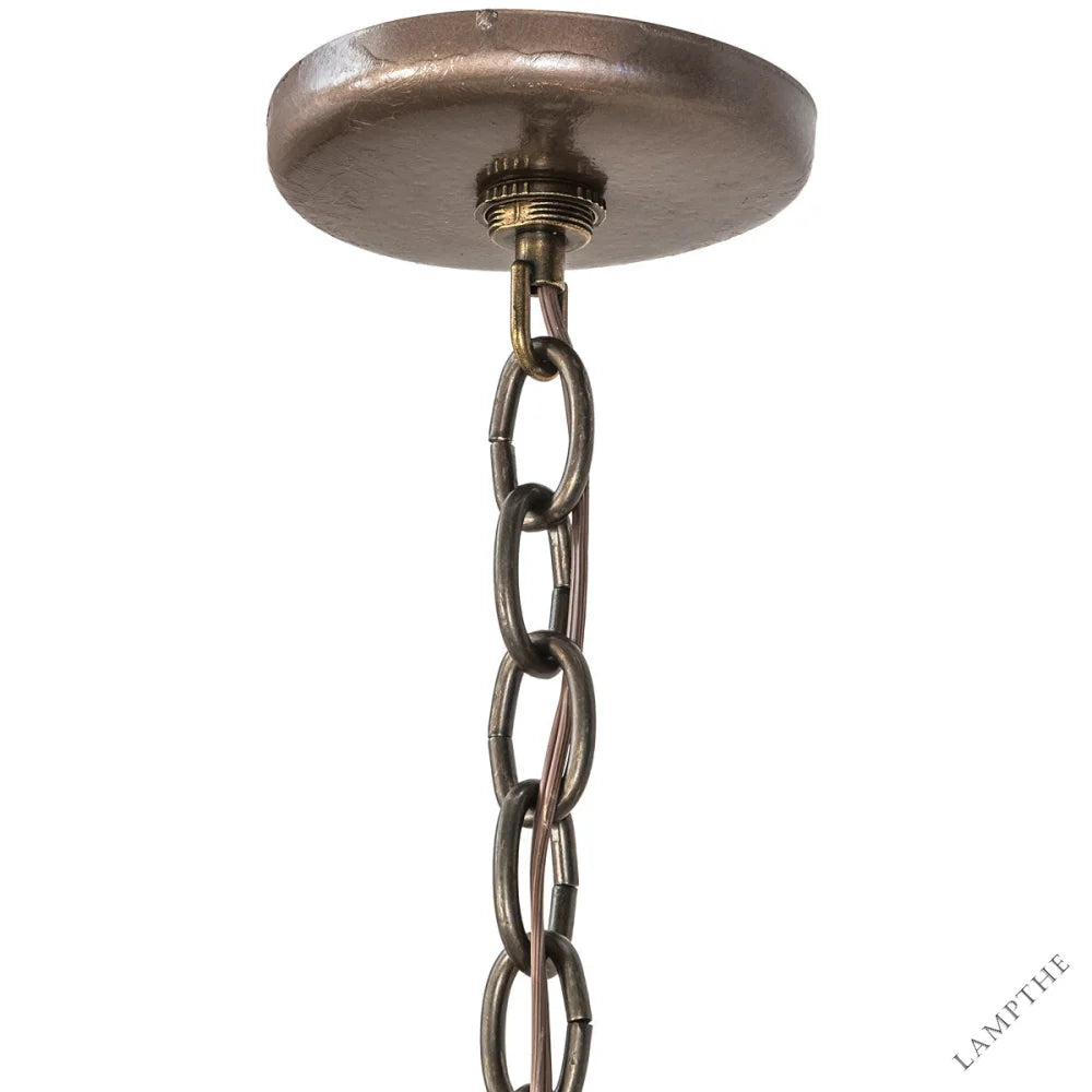 Rustic Lodge 12 - Light Chandelier 52"W