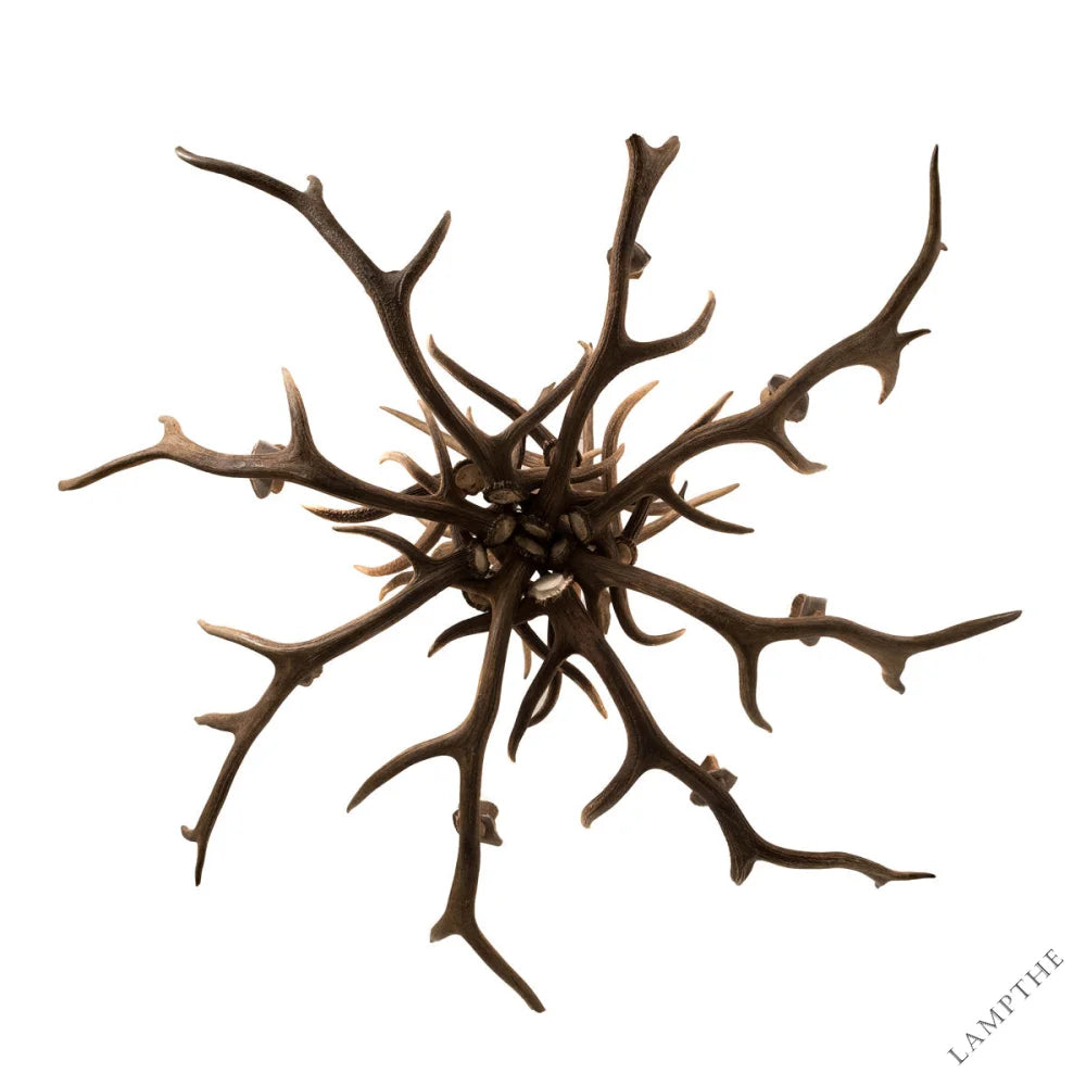 Rustic Lodge 8 - Light Chandelier 66"W