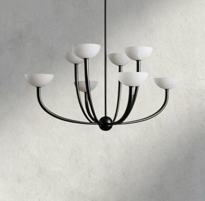Saguaro Alabaster Chandelier 22", 42"