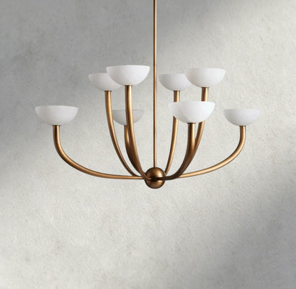 Saguaro Alabaster Chandelier 22", 42"