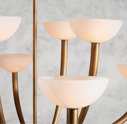 Saguaro Alabaster Chandelier 22", 42"