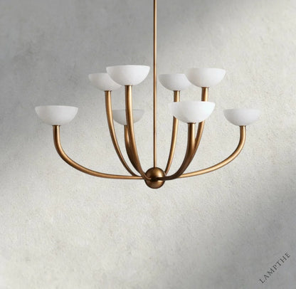 Saguaro Alabaster Chandelier 22", 42"