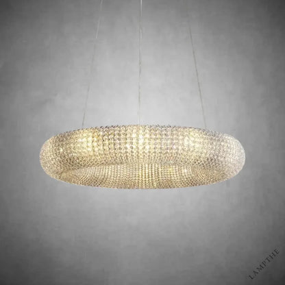Samter Ring Clear Crystal Chandelier 31", 40", 60"
