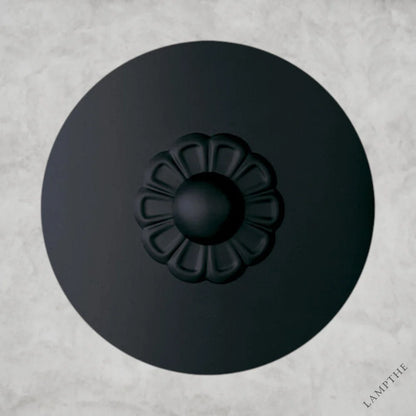 Black San Marco 8-light chandelier 32"