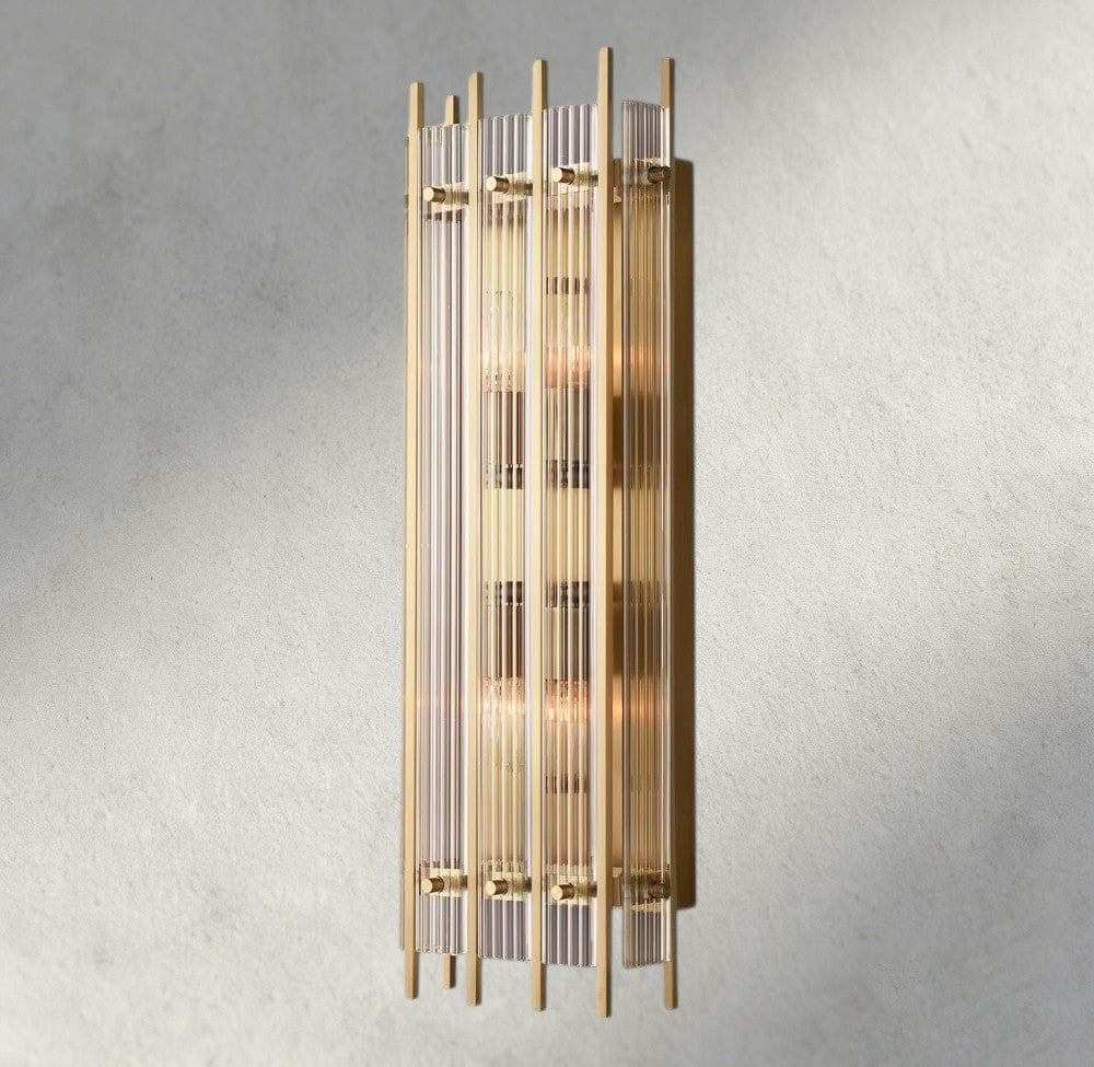 Brass San Marco Grand Rectangular Sconce