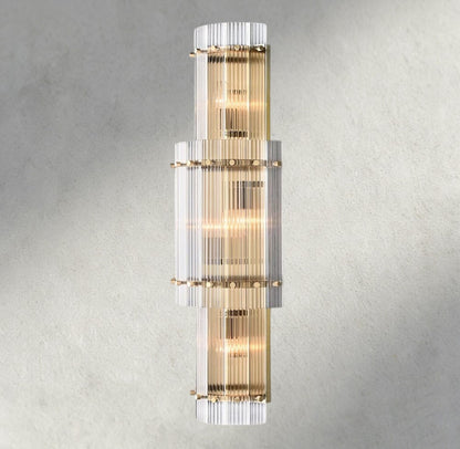 Brass San Marco Grand Round Sconce