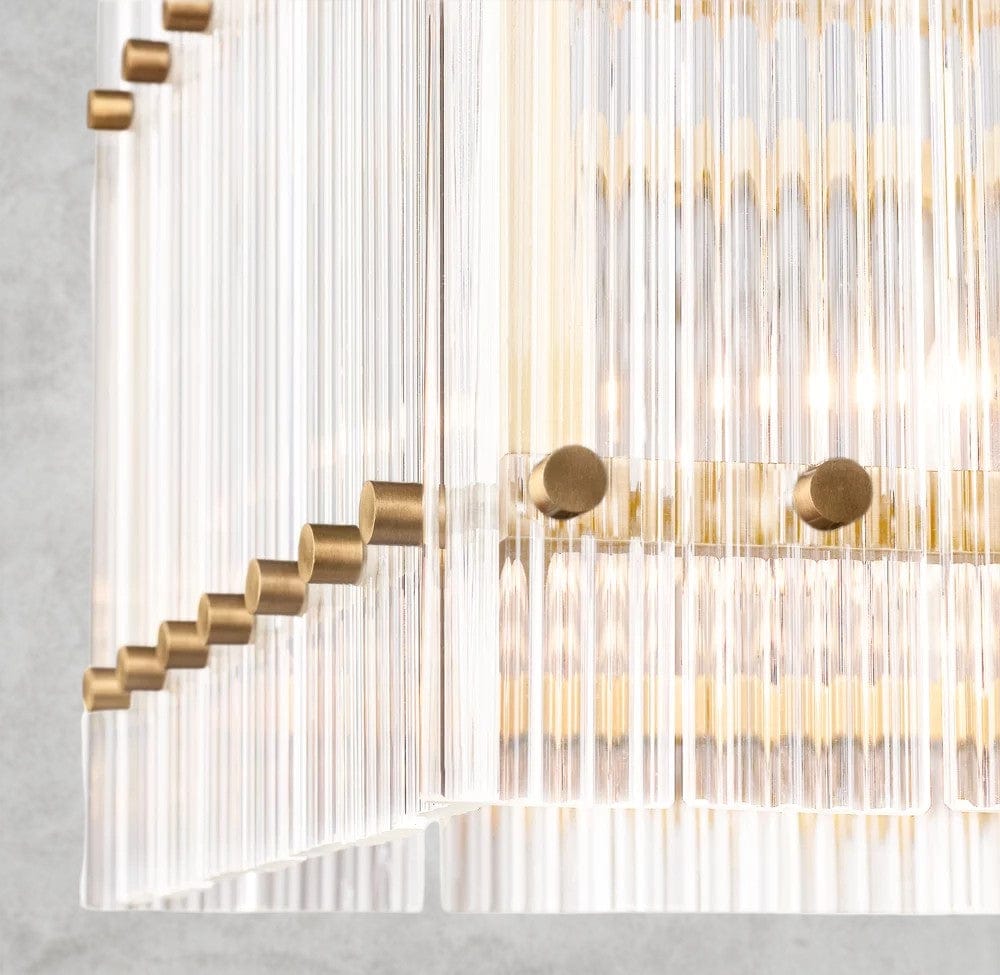 San Marco Rectangular Chandelier 54", 72"