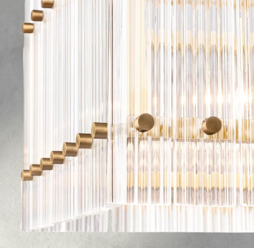 San Marco Rectangular Chandelier 54", 72"