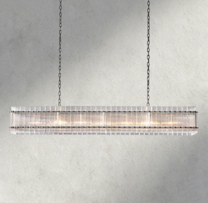 72" / Bronze San Marco Rectangular Chandelier 54", 72"