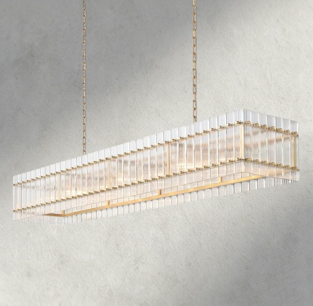 San Marco Rectangular Chandelier 54", 72"