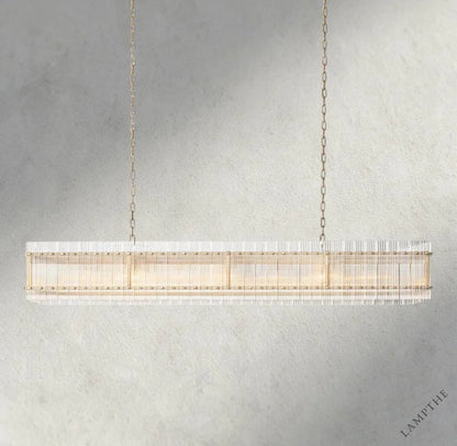 72" / Brass San Marco Rectangular Chandelier 54", 72"
