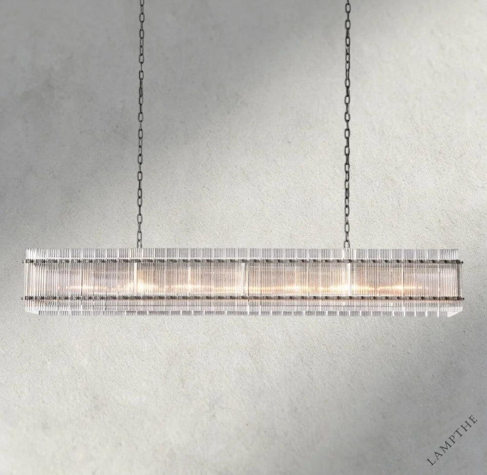 72" / Bronze San Marco Rectangular Chandelier 54", 72"