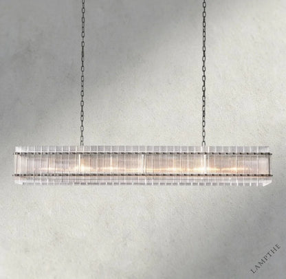 72" / Bronze San Marco Rectangular Chandelier 54", 72"