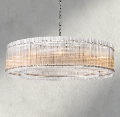 60" / Nickle San Marco Round Chandelier 22", 37", 48", 60"