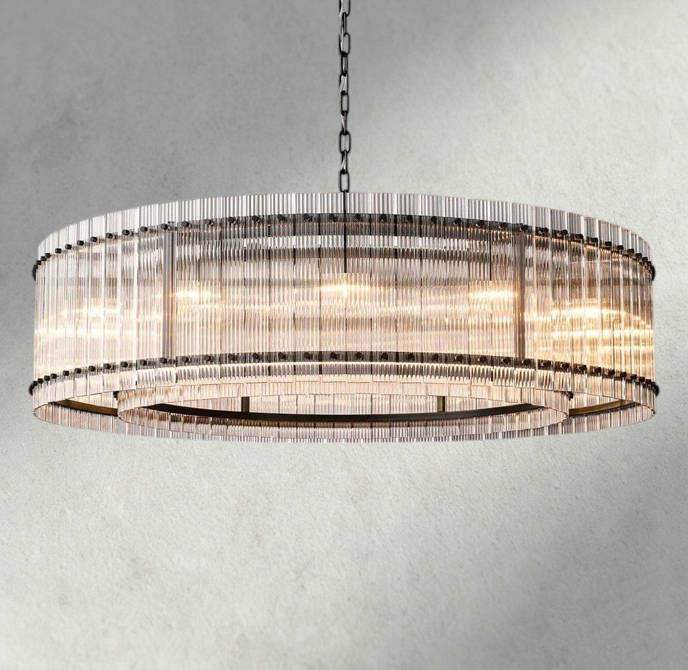60" / Bronze San Marco Round Chandelier 22", 37", 48", 60"