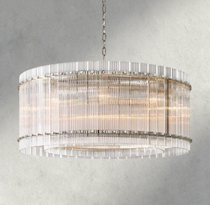 37" / Nickle San Marco Round Chandelier 22", 37", 48", 60"