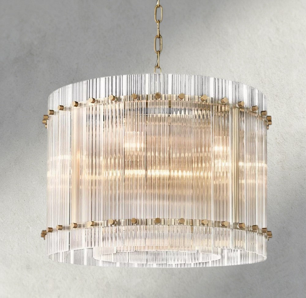22" / Brass San Marco Round Chandelier 22", 37", 48", 60"