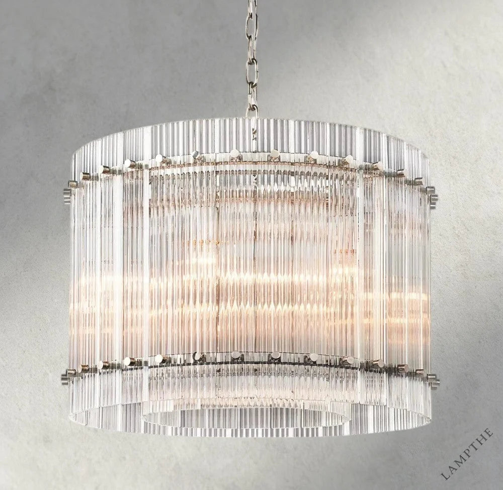 22" / Nickle San Marco Round Chandelier 22", 37", 48", 60"