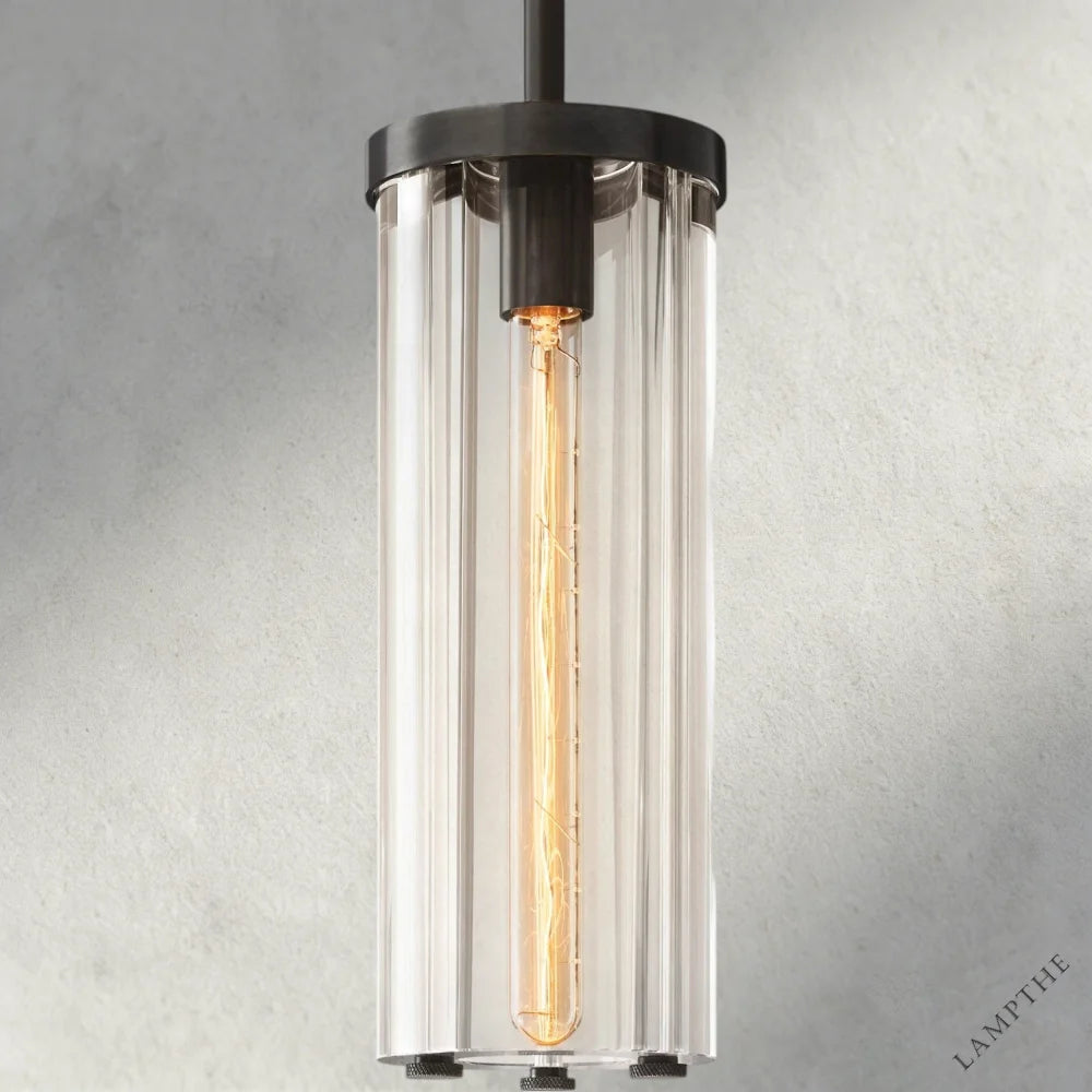 Bronze Savile Cylindrical Pendant