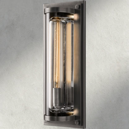 Bronze Savile Grand Round Sconce