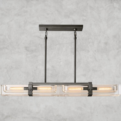 48" / Bronze Savile Linear Chandelier 24", 48", 72"