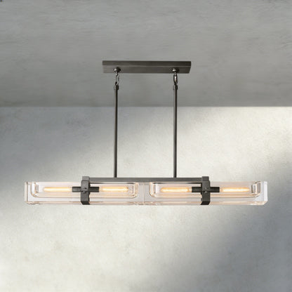 48" / Bronze Savile Linear Chandelier 24", 48", 72"