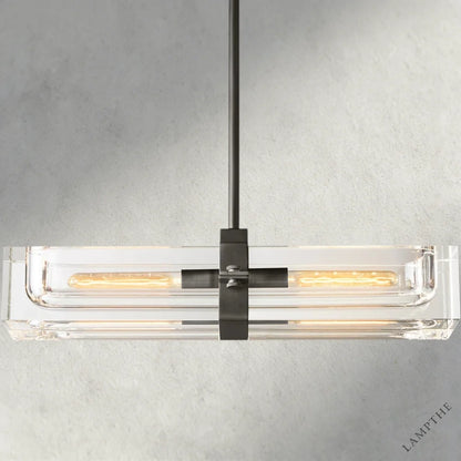 24" / Bronze Savile Linear Chandelier 24", 48", 72"