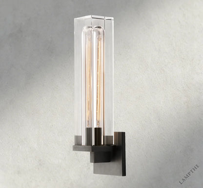 Bronze Savile Rectangular Sconce