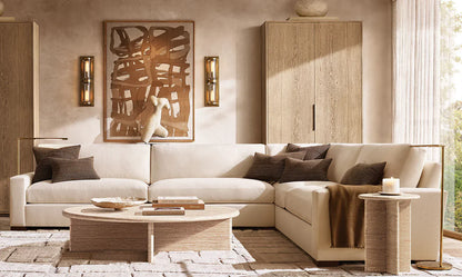 Savile Round Linear Sconce