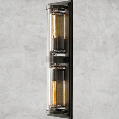 Savile Round Linear Sconce
