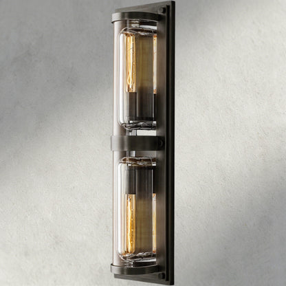 Savile Round Linear Sconce