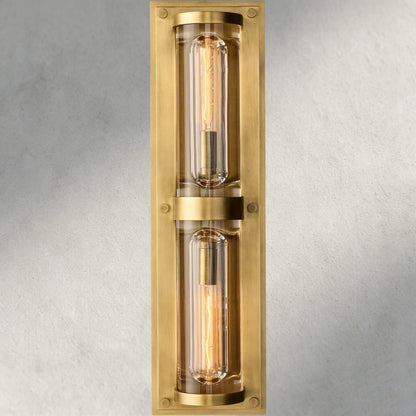 Savile Round Linear Sconce
