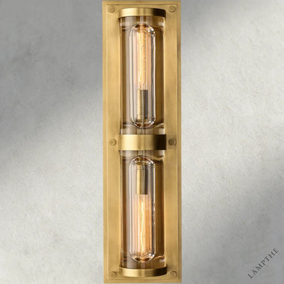 Savile Round Linear Sconce