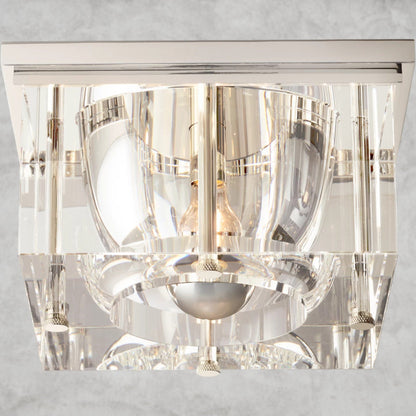 12" / Nickle Savile Square Flushmount 10", 12", 14"