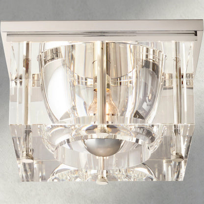 12" / Nickle Savile Square Flushmount 10", 12", 14"