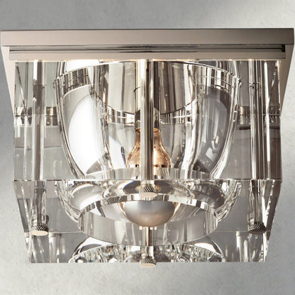 10" / Nickle Savile Square Flushmount 10", 12", 14"