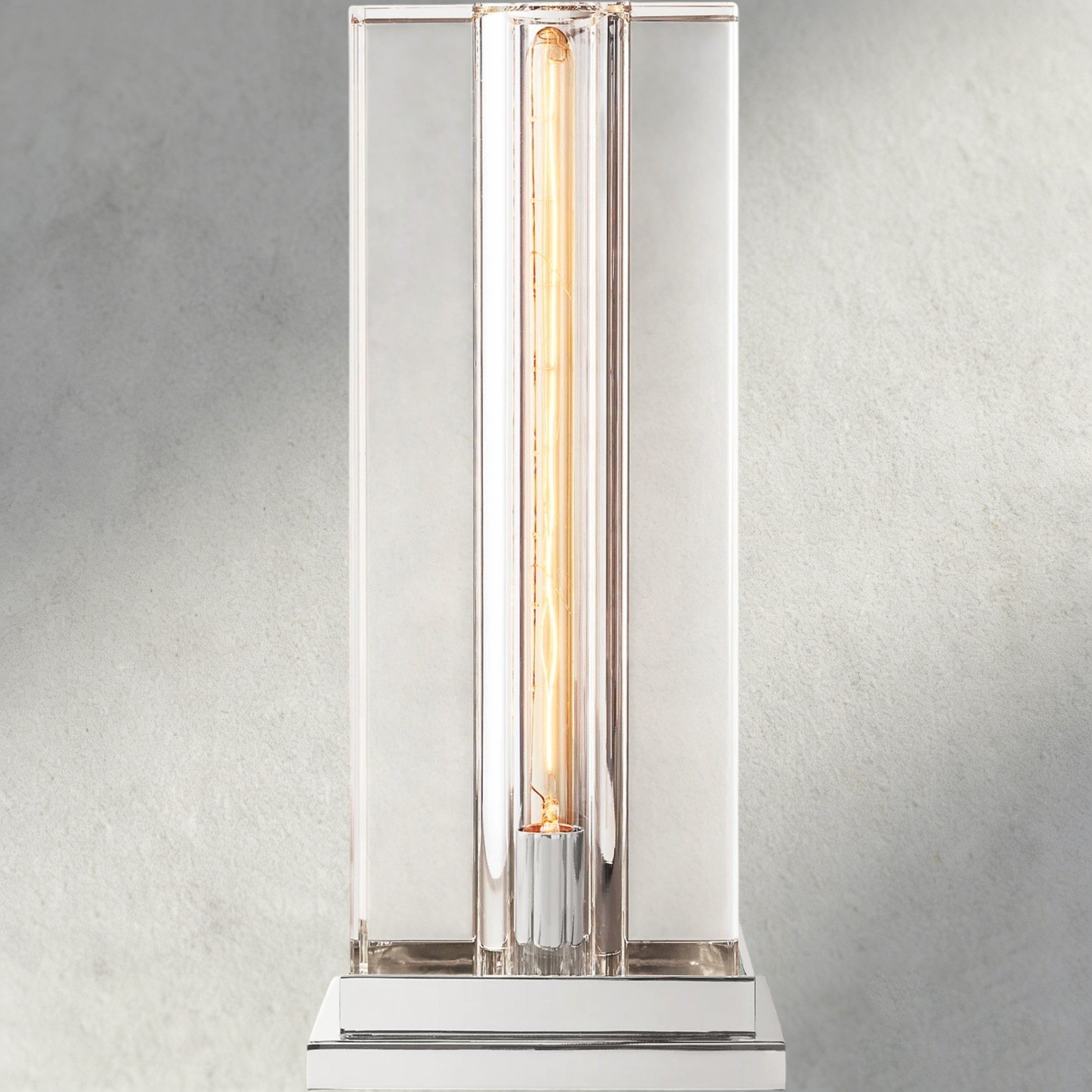 Nickle Savile Square Table Lamp