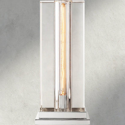 Nickle Savile Square Table Lamp