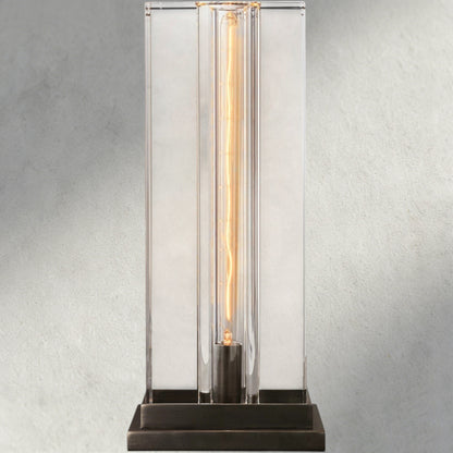 Bronze Savile Square Table Lamp