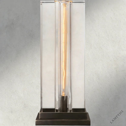 Bronze Savile Square Table Lamp