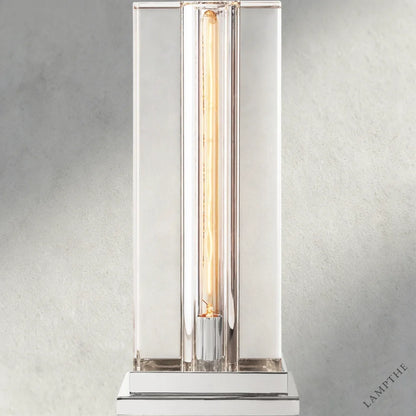 Nickle Savile Square Table Lamp