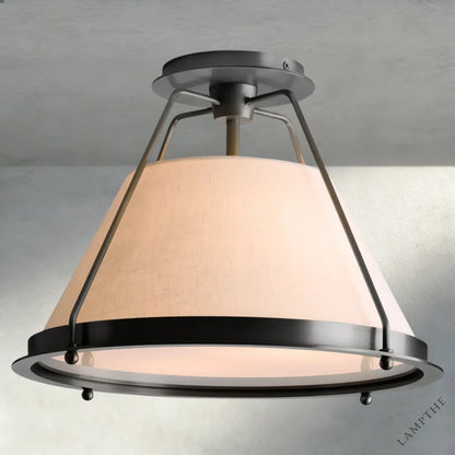 15" / Bronze Shelton Flush Mount 15", 21"