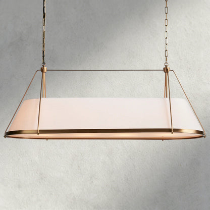 Brass Shelton Linear Chandelier