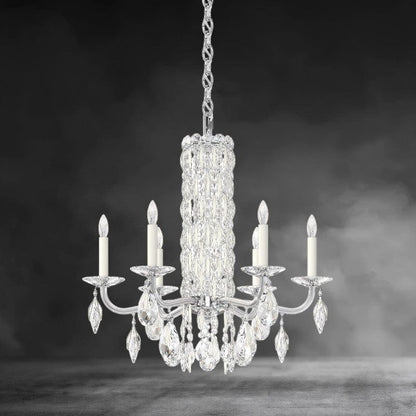 Siena 6-light Crystal Chandelier 24"