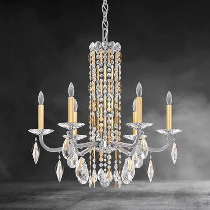 Siena 6-light Crystal Chandelier 24"