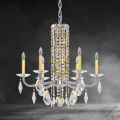 Siena 6-light Crystal Chandelier 24"