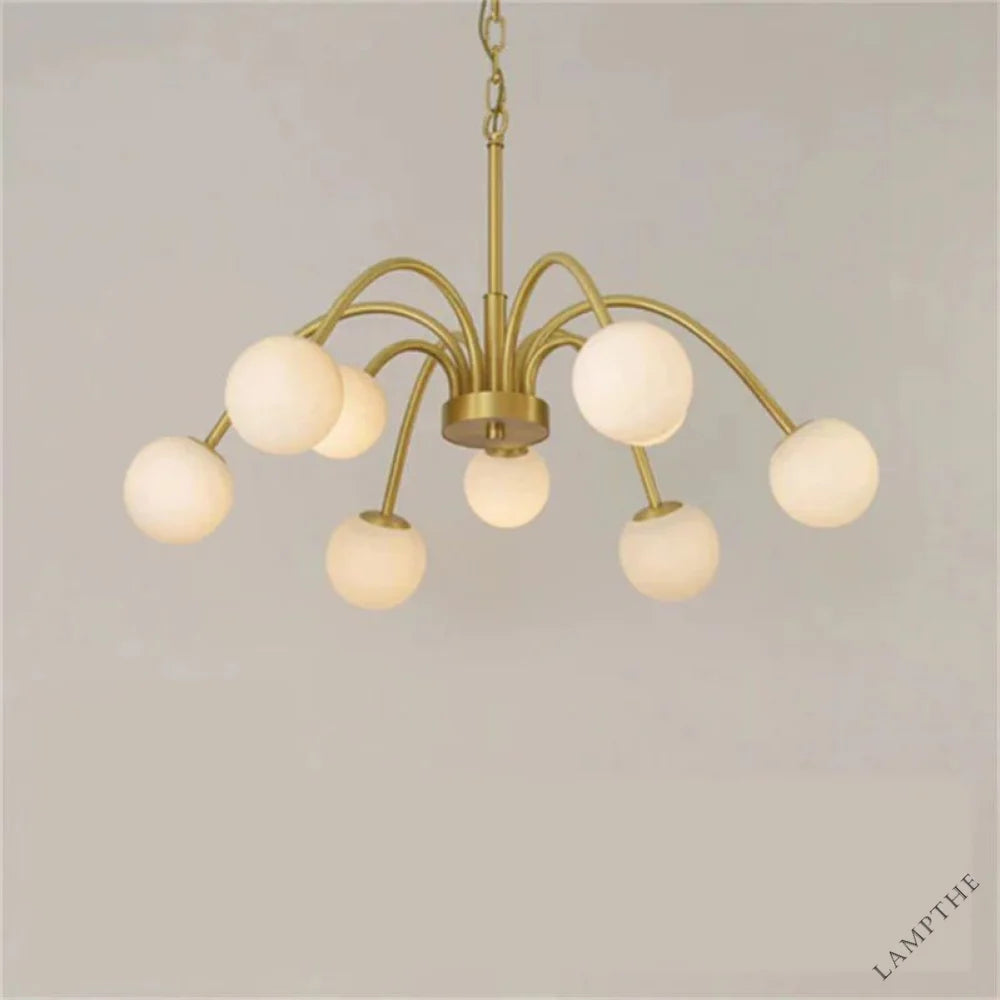 Alabaster Radial Chandelier - jchandelier