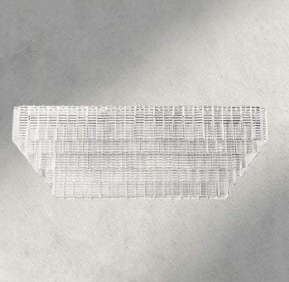 Sirene Clear Glass Rectangular Chandelier 59"